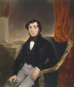 Portrait Of A Gentleman by Albert Theer