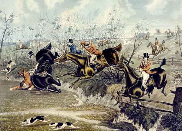 The Grand Leicestershire Fox Hunt, plate 3 - view 1