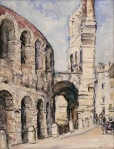 Strase In Verona by Albert Theer