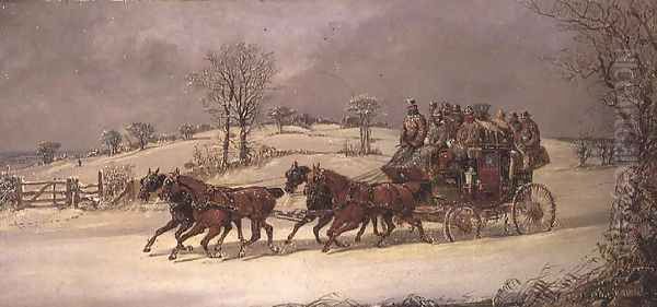 Ipswich to London Stage Coach, 1840 - view 1