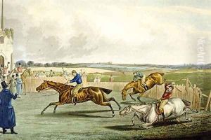 Forth Mile, from Steeplechasing by Samuel Henry Gordon Alken