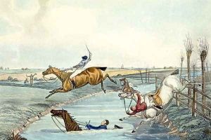 Second Mile, from Steeplechasing by Samuel Henry Gordon Alken