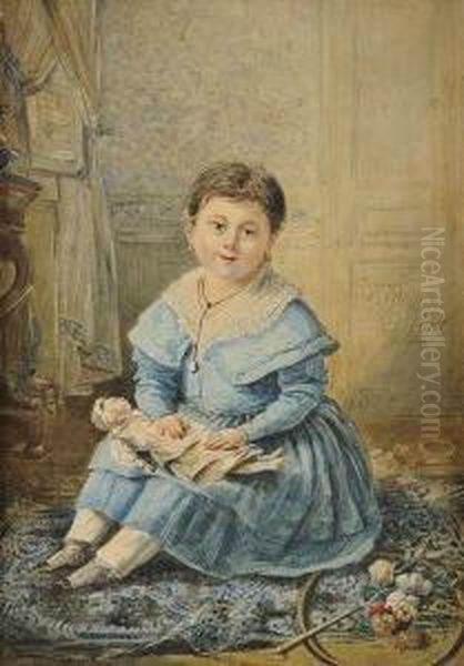 Petite Fille A La Poupee - view 1