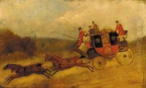 The Brighton coach by Samuel Henry Gordon Alken
