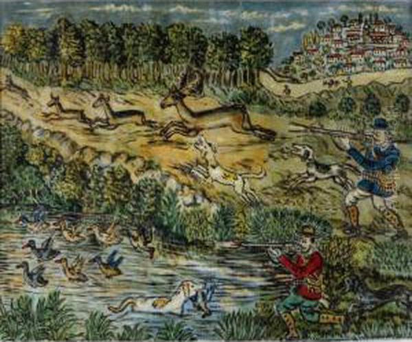 Hunting Scene - view 1