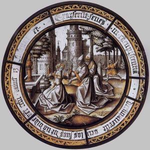 Susanna and the Elders 1520-25 by Van Ort Aert