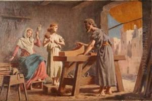 La Sacra Famiglia by Carlo Thermignon