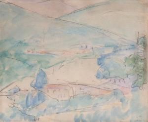 View From Tuscany by Ellen Thesleff