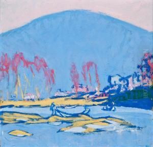 Italian Landscape by Ellen Thesleff