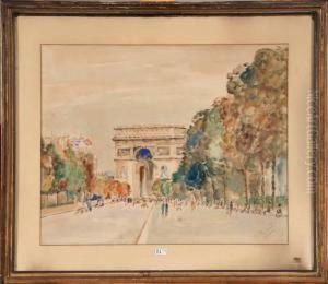 Vue De Paris Anime by Pierre Thevenet