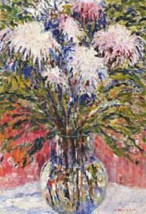 Bloemen In Vaas by Pierre Thevenet