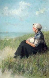 Mother and Child in the Dunes