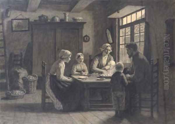 Before supper - view 1
