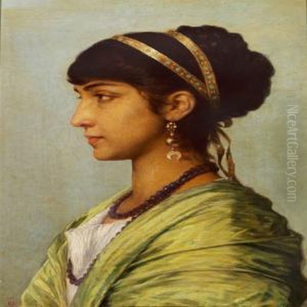 Profile Portrait Of An Italian Woman - view 1