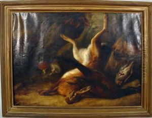 Dead Hare 1864 by Arthur Thiele