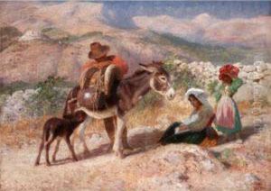 A Welcome Break by Franz Thiele