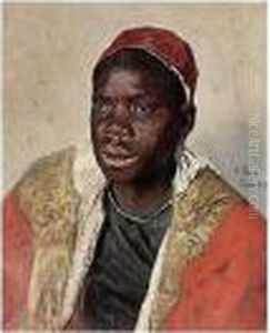 Portrait Of A Man by Franz Thiele