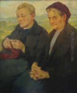 Portrait De Couple by Ivan Thiele