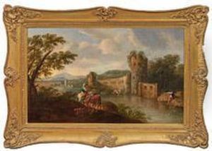 Paarflusslandschaften by Johann Alexander Thiele
