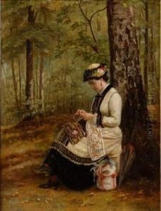 Elegante En Foret Elegante En Foret
