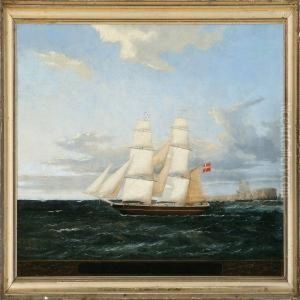 A Two-mastered Brig by Jens Thielsen Locher