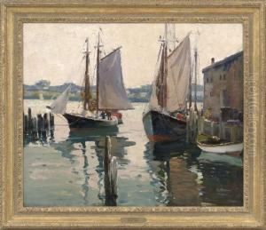 Gloucester Harbor by Anthony Thieme