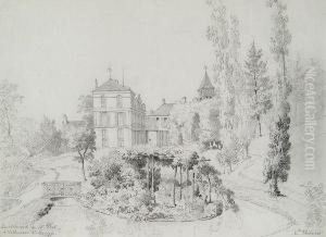 La Maison De Mr. Piet A Villeneuve-saint-georges by Claude I Thienon