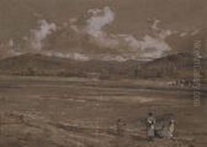 Ruines Romaines Sur L````````adire by Louis Desiree Thienon