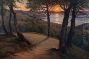 Sunset by Hans Mortensen Agersnap