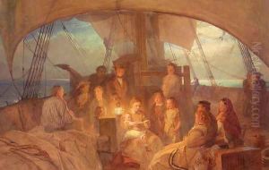The Emigrant Ship by John Absolon
