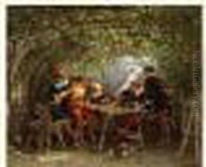 La Dispute by Joseph Fr. Desire Thierry