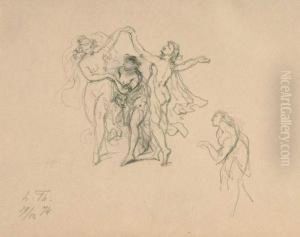 Reigen Junger Frauen. by Ludwig Thiersch