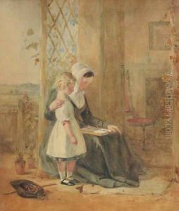 The reading lesson by John Absolon