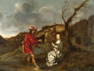 Juda En Tamar by Daniel Jansz Thievaert
