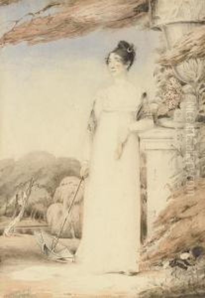 Portrait Of Ann Miles - view 1
