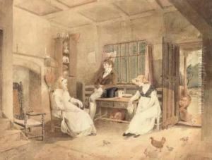 Portrait Of John Sell Cotman by John Thirtle