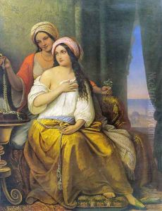 The String of Pearls by Hermann Anschuetz