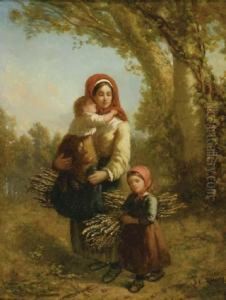 A Family Gathering Wood