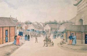 Tsyan-Minh Bridge, from Chinese Sketches, 1804-06 by Ivan Alexandrow