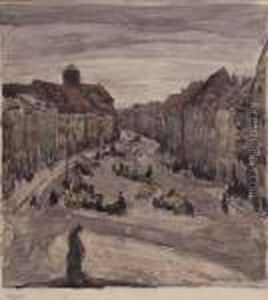 Markt In Bayreuth by Emil Thoma