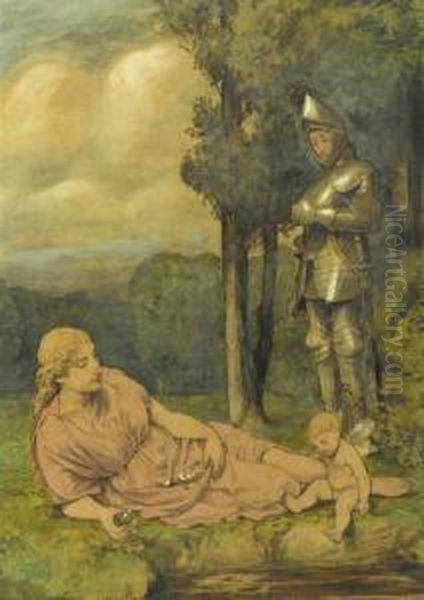 The Knight And Flora - view 1