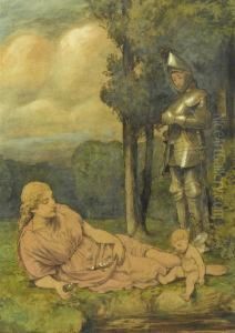 The Knight And Flora