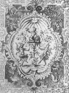 Arabesque c. 1704 by Claude III Audran
