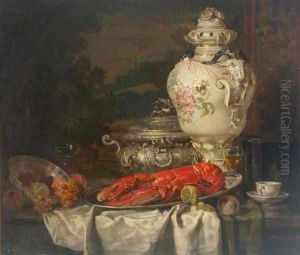 Stilleben Mit Hummer by Carl Thoma-Hofele