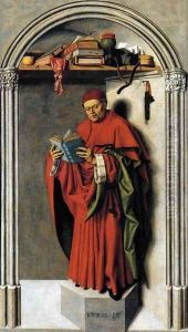The Prophet Jeremiah c. 1445 by Master of the Aix Annunciation