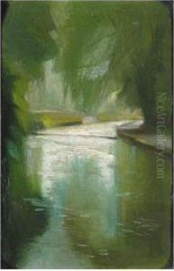 The River Bend by Edgar Herbert Thomas