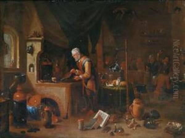 Un Alchimista Nella Sua Bottega - view 1