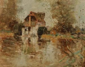 Houghton Mill by George Grosvenor Thomas