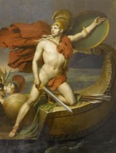 Achilles Landing In Troy by Henry Thomas