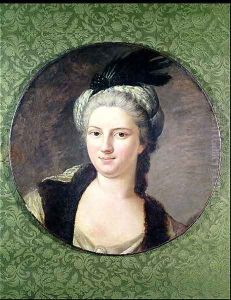 Pauline-Felicite de Nesle by Jacques-Andre-Joseph Aved